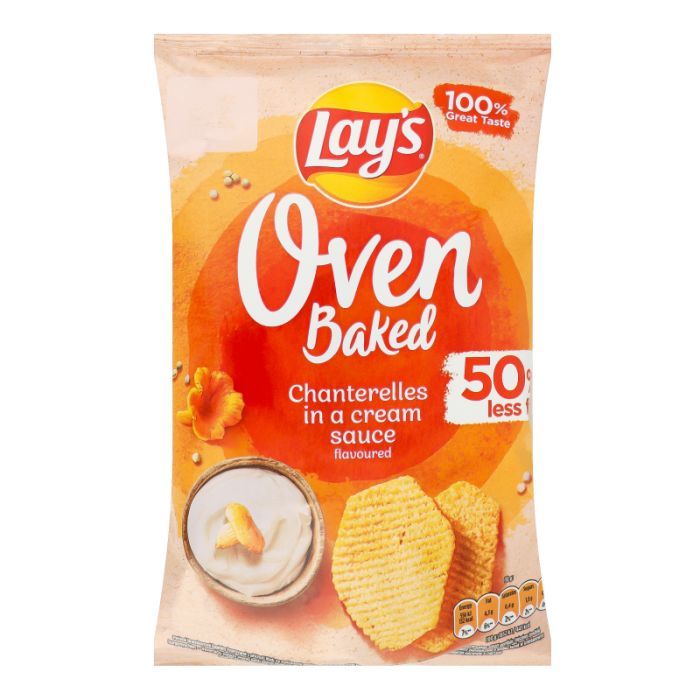 Чипси Lay's Baked Лисички у сметані 110г